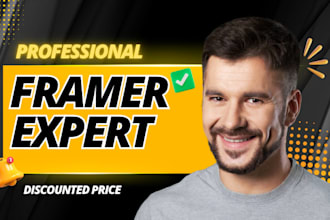 be your framer expert fix your framer website framer landing page