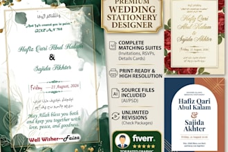 design elegant wedding invitation card