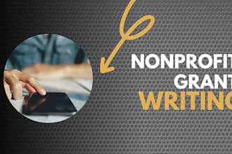 do nonprofit grant writing, research and proposals