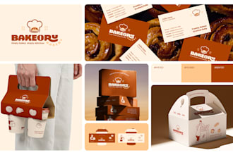 create restaurant, cafe, food logo and branding, menu and packaging