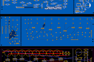 design pcb layout and schematic in kicad easyeda with gerber files