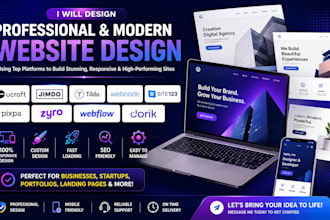 build ucraft jimdo tilda webnode site123 pixpa zyro webflow dorik website design