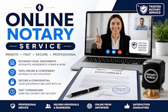 notarize business, real estate, and legal documents remotely
