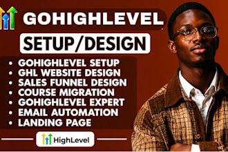 gohighlevel website gohighlevel landing page sales funnel expert ghl automation
