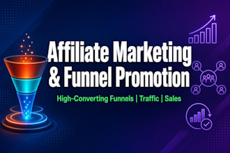 build an affiliate marketing landing page and sales funnel