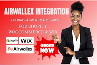 integrate airwallex payment gateway to shopify woocommerce wix and more