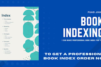 create your back of book index