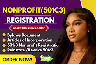 do 501c3 nonprofit registration, ngo website, and reinstate 501c3 tax exemption