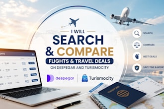 search and compare flights and travel deals on despegar and turismocity