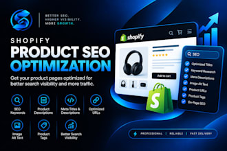 optimize your shopify product pages for SEO and search visibility
