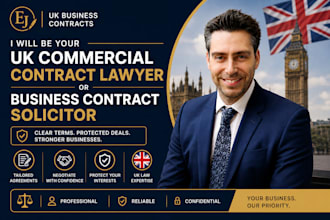be your UK solicitor, commercial contract lawyer or business contract solicitor