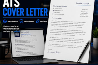 write a tailored ats cover letter for your target job application