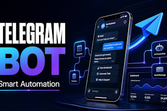 build a custom telegram bot with ai and automation