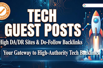 publish tech guest post on high SEO websites