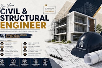 be your civil and structural engineer for structural design, and calculation