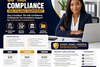 provide US tax compliance and irs filing support