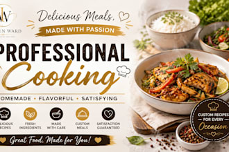 prepare tasty homemade dishes for your special occasion