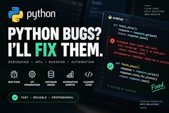 debug your python script