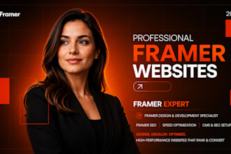 be framer expert, framer developer, figma to framer and framer website