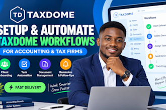 setup taxdome workflow automation for accounting and tax firms
