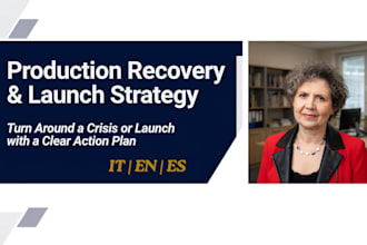 provide a recovery or launch strategy for your production