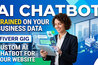create an ai website chatbot trained on your business