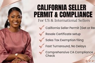 get or renew seller permit resale certificate, sales tax exemption in california