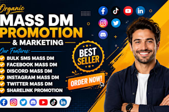 manage instagram, facebook, telegram and discord dm outreach
