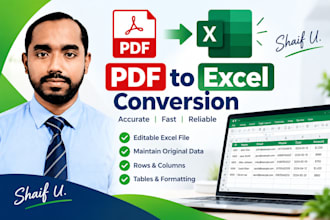 convert PDF to excel and format your spreadsheet