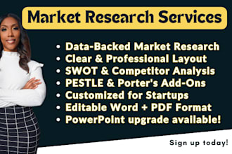 market research, competitor analysis, and swot analysis