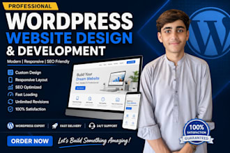 business website or wordpress blog website