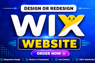 build wix website, wix website redesign, luxury wix website design