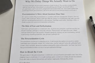 write content well researched