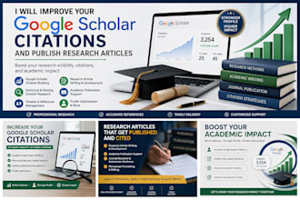 improve your google scholar citations and publish research articles