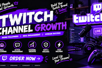 design animated twitch stream alerts and alert package