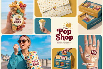 develop a professional brand identity that tells your story