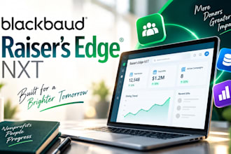 do blackbaud raisers edge nxt setup, raiser edge donor management, migration