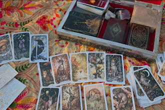 provide an intuitive tarot reading to unveil your path and align your spirit