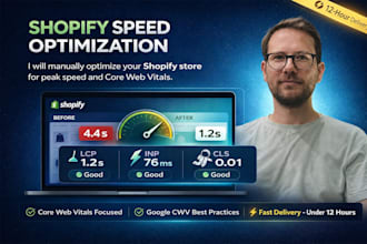 do shopify speed optimization and increase shopify store speed