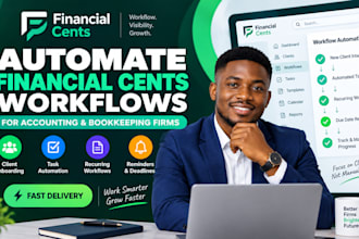 automate financial cents workflows for accounting and bookkeeping firms