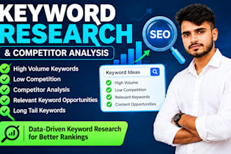 research SEO keywords and analyze competitors