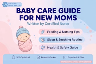 write care guides, feeding schedule and health tips