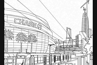 do fast vector tracing, redraw logo, and image to vector