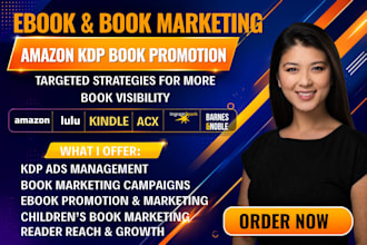 amazon KDP book promotion ebook marketing kindle book promotion amazon KDP ads