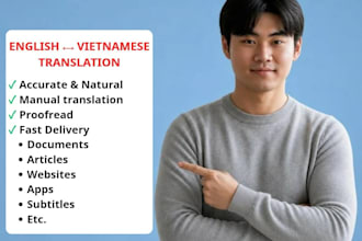 translate english to vietnamese content naturally