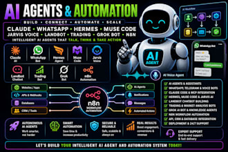 claude whatsapp hermes agent muse code jarvis voice landbot trading grok bot n8n