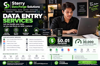 do accurate data entry, form filling and invoice data entry