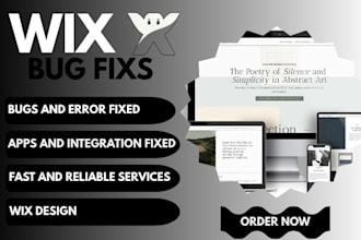 fix wix website bugs, errors, issues and mobile problems