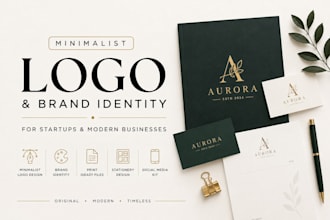 design beauty fashion real estate tech company ecommerce logo brand identity