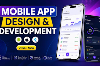 be your flutter mobile ios app ui ux developer, react native figma prototype